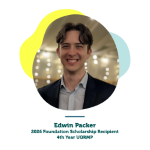 Edwin Packer 2026 Medical Student Scholarship Recipient