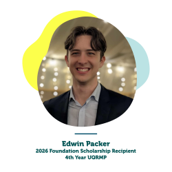 Edwin Packer 2026 Medical Student Scholarship Recipient 