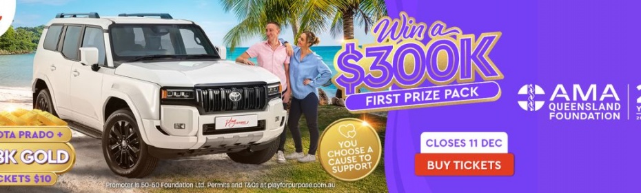AMAQ Foundation Play For Purpose Raffle